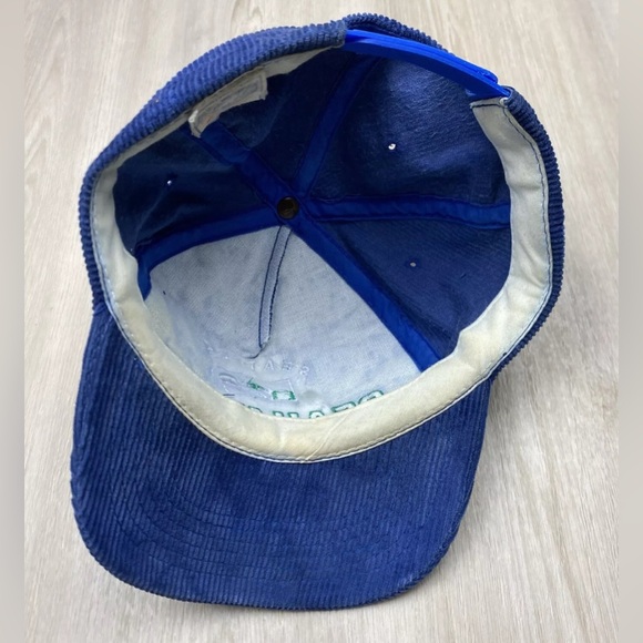 Vintage Seattle Seahawks Sports Specialties Corduroy Snapback Hat Made In USA - Picture 5 of 8